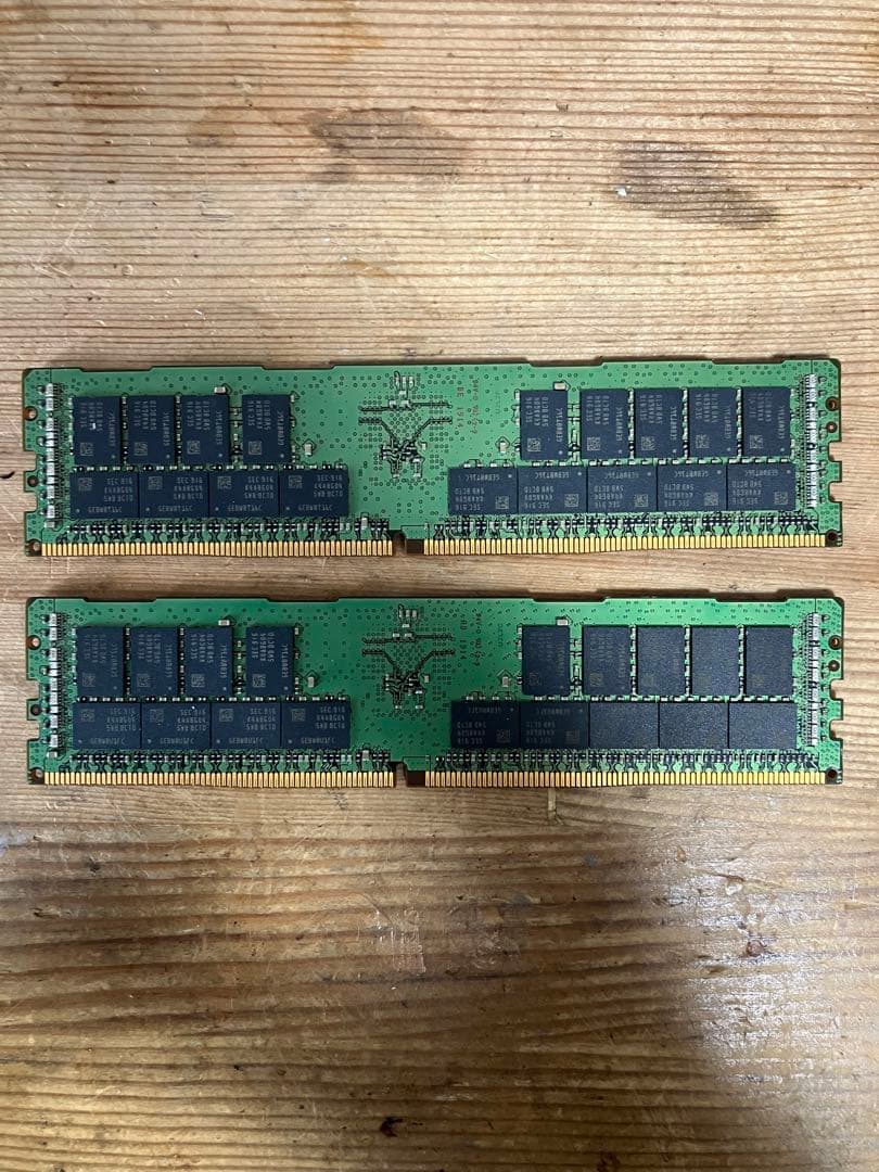 samsung DDR4-2666V ECCメモリ 32GB×2 64GB