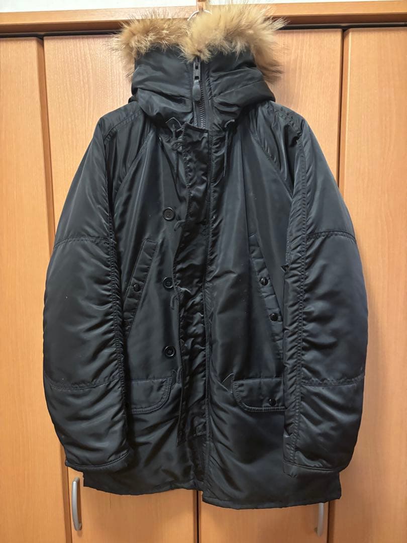 XLサイズ42美品希少廃盤スピワックSPIEWAKブラックN-3Bタイタンクロス