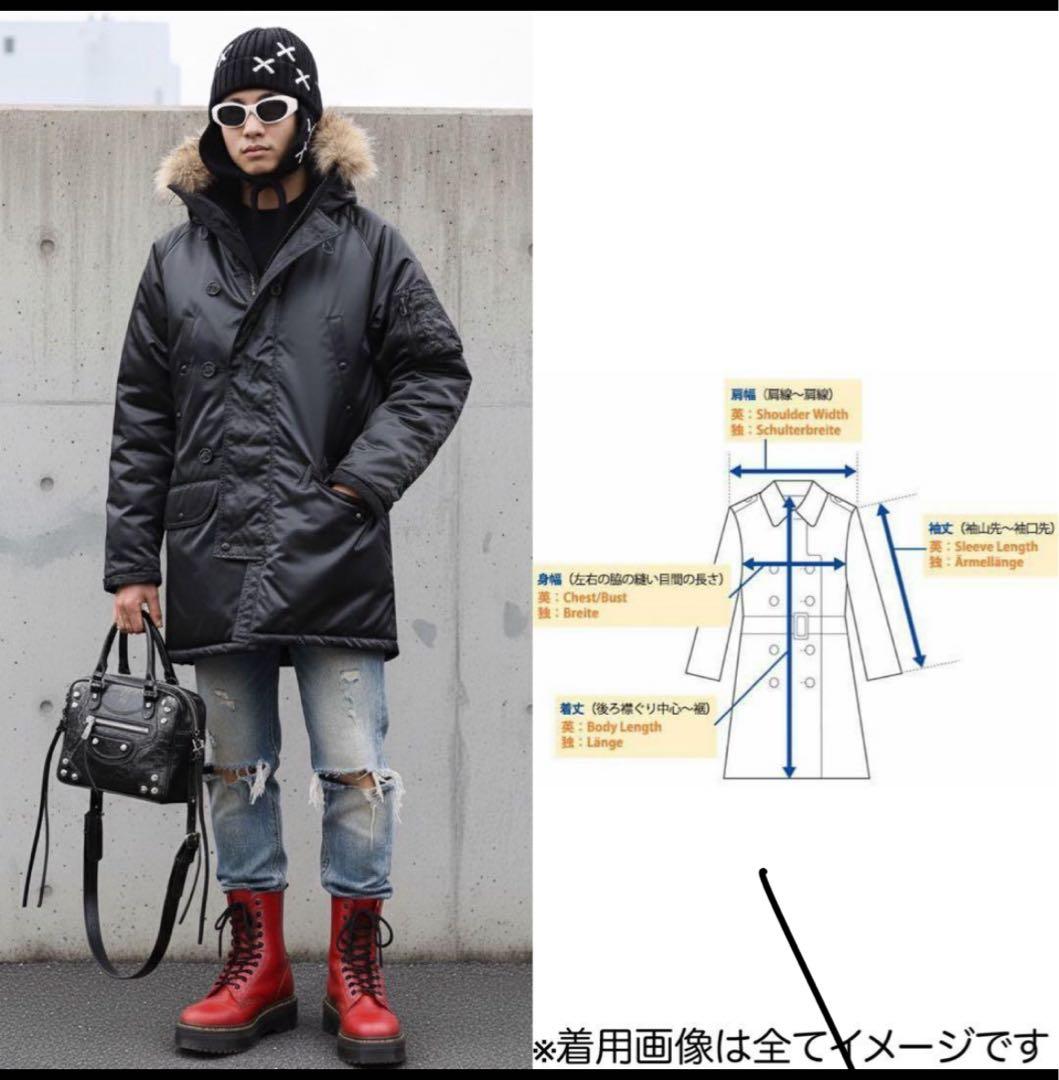 XLサイズ42美品希少廃盤スピワックSPIEWAKブラックN-3Bタイタンクロス