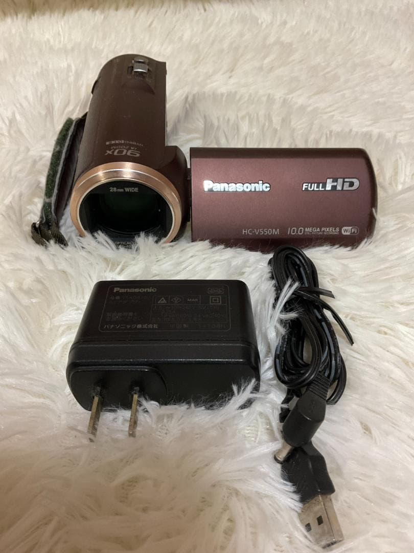 【簡易動作確認済】Panasonic HC-V550M デジタルビデオカメラ