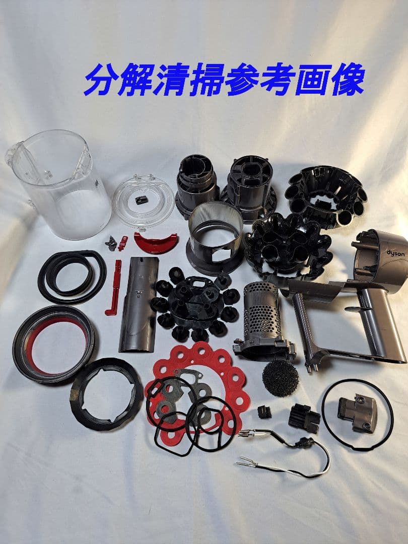 ba108　56分　ダイソン　コードレス　SV12　稼働品　分解洗浄済　動作保証