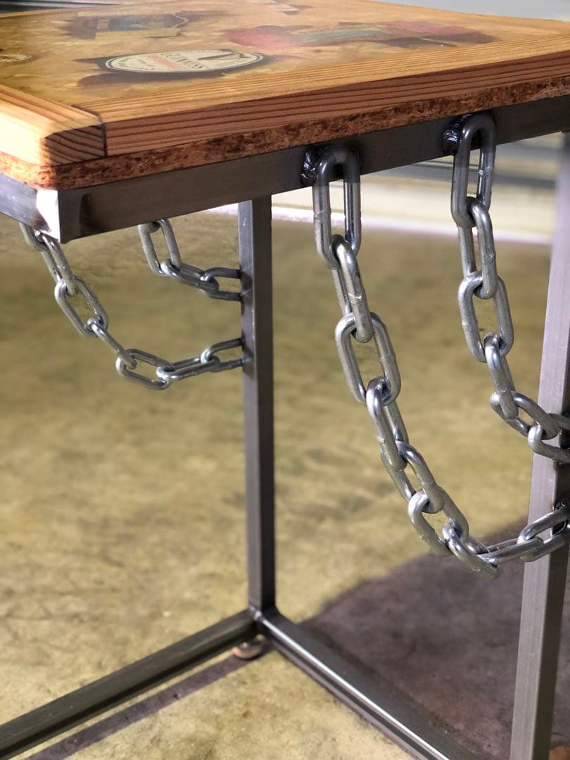 【SALE】クラッシュアート　サイドテーブル