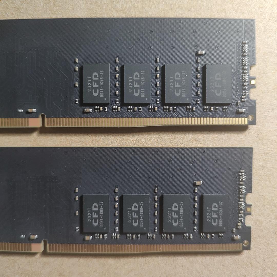 CFD W4U3200CS-8G DDR4 8GB×2枚組