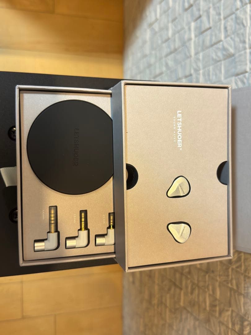 LETSHUOER Cadenza 4 有線イヤホン DACセット