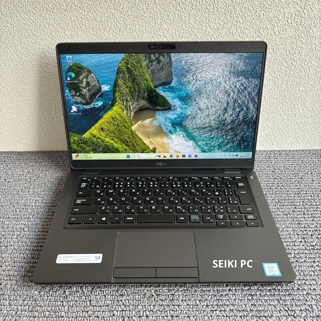 DELL latitude 5300 i7-8665U メモリ16GBタッチ機能