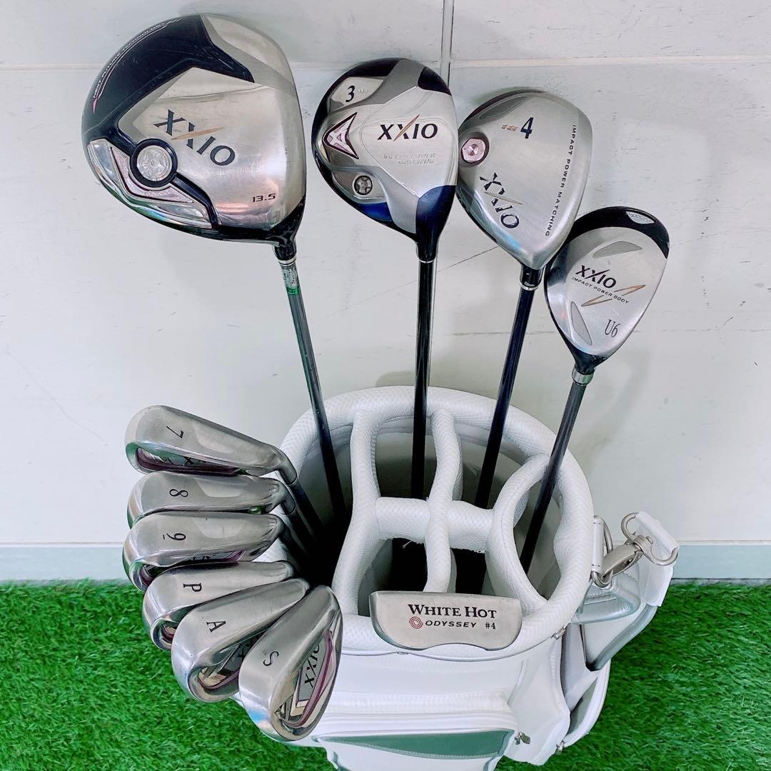 新品キャディバッグ　ゴルフクラブ　レディースセット　ゼクシオ　700 N1419