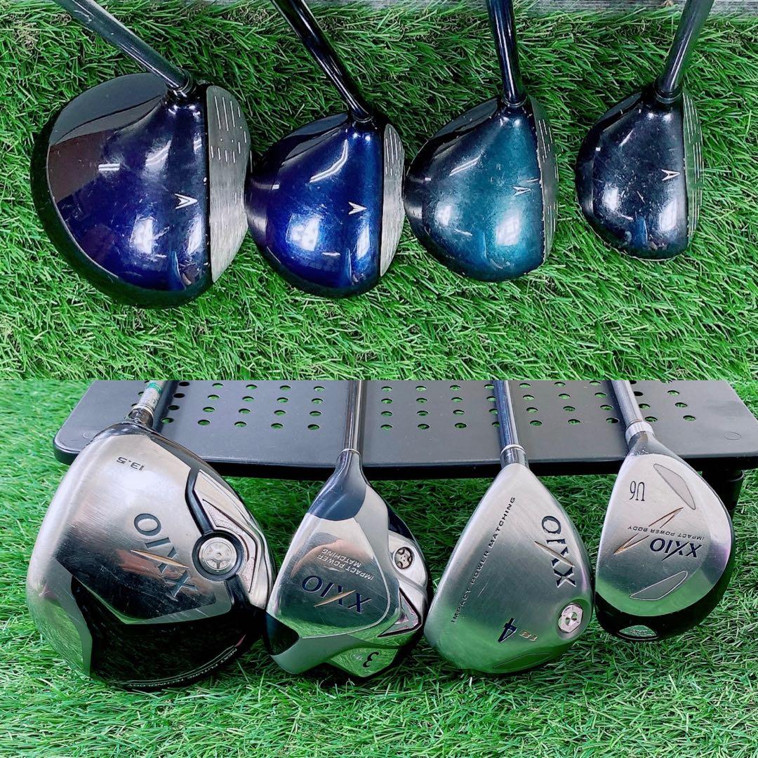 新品キャディバッグ　ゴルフクラブ　レディースセット　ゼクシオ　700 N1419