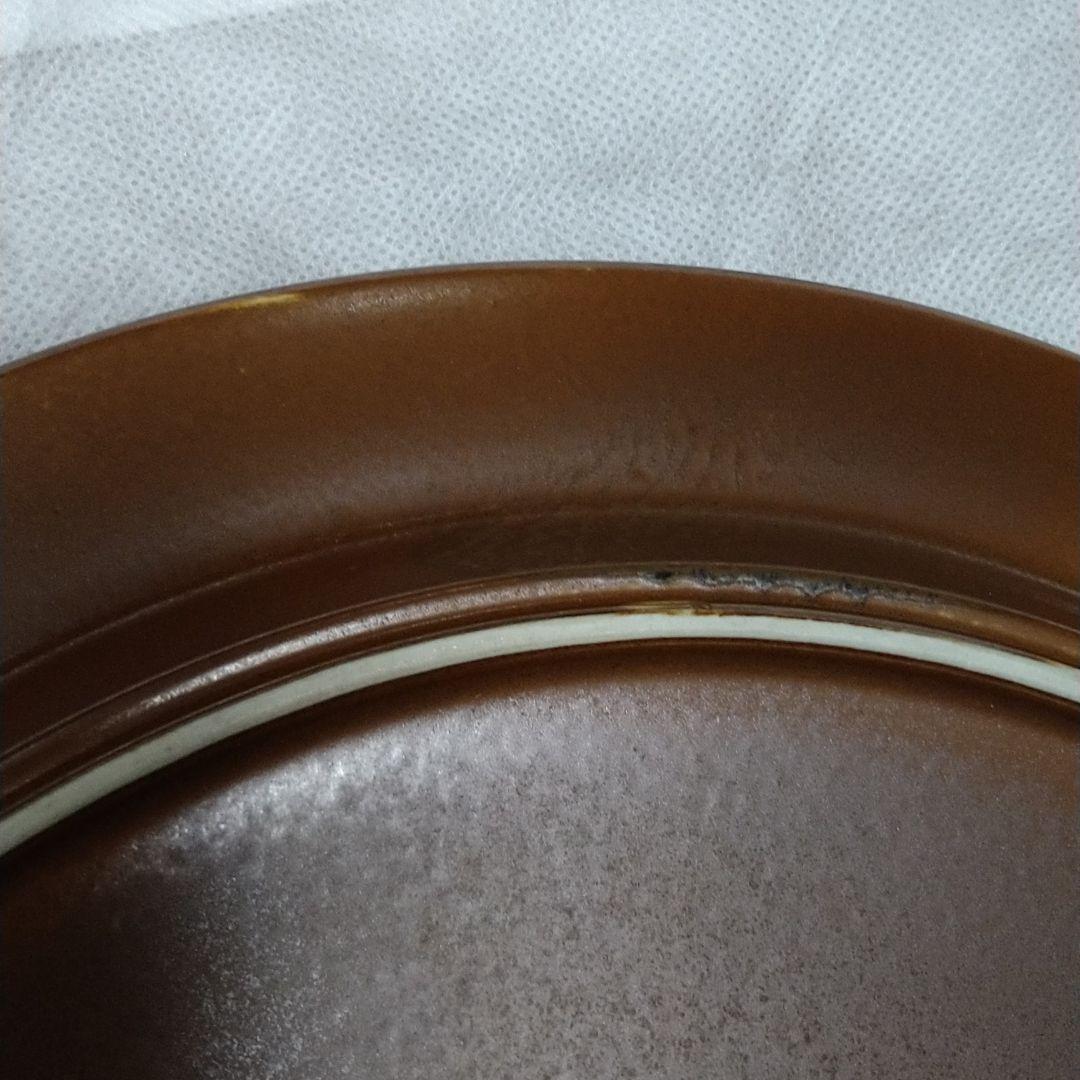 ARABIA　ルスカ　大皿(33cm)　茶系