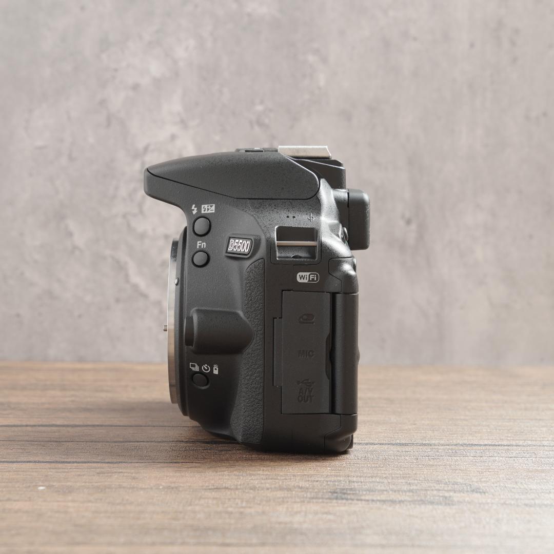 ショット数381回で新品級✨Wi-Fi✨Nikon D5500　1040-1