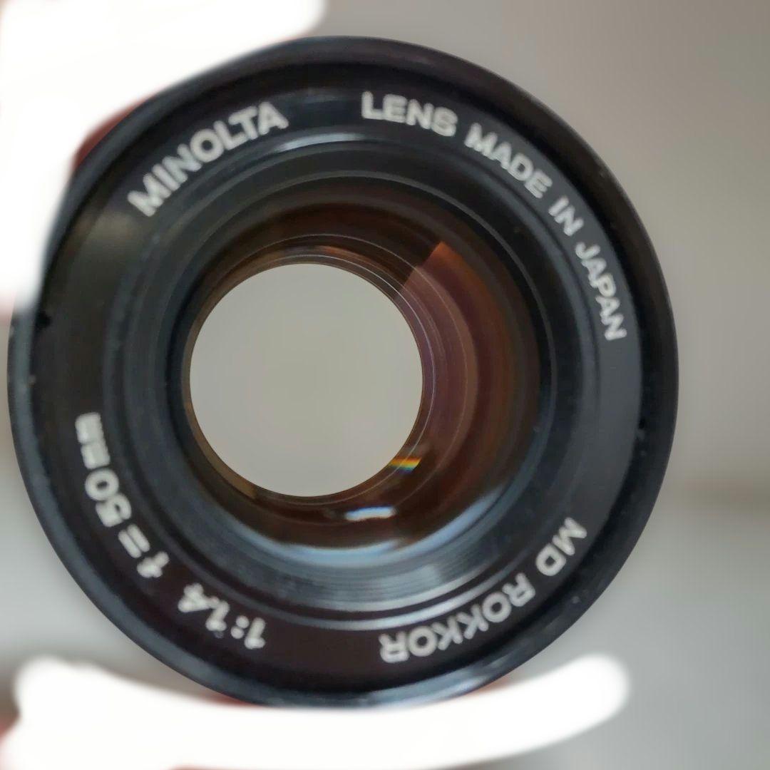 MINOLTA XD MD ROKKOR F1.4 50㎜