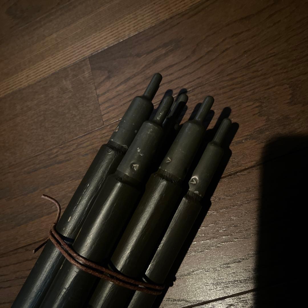 us 軍幕ポール　1968年製　8本