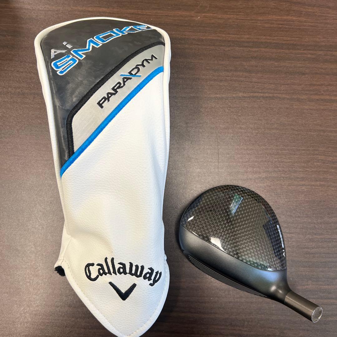 Callaway パラダイム aiスモーク トリプルダイヤ 5wヘッドのみ