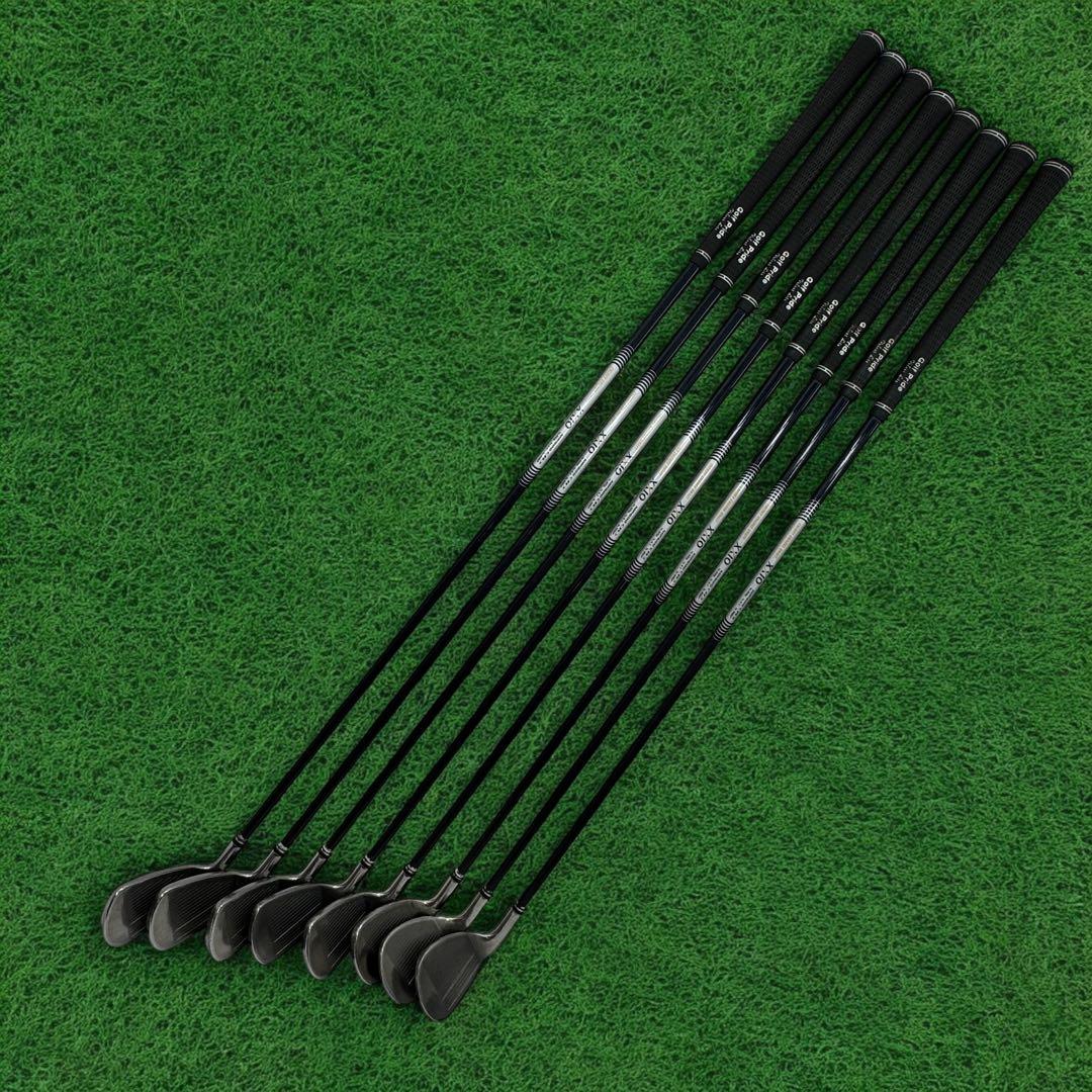 XXIO5ゼクシオ5代目アイアンカーボンシャフト 8本セット