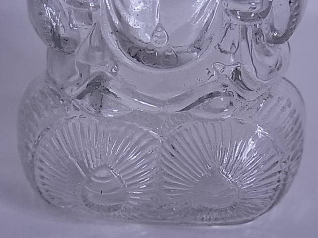 和ガラス　大黒様　あめや瓶　金平糖瓶　ガラス瓶　地球瓶　飴瓶　菓子瓶　昭和レトロ