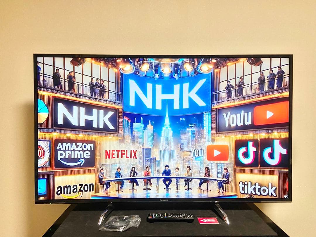 【今だけ優待価格】Panasonic VIERA 55V型4K・3チューナー