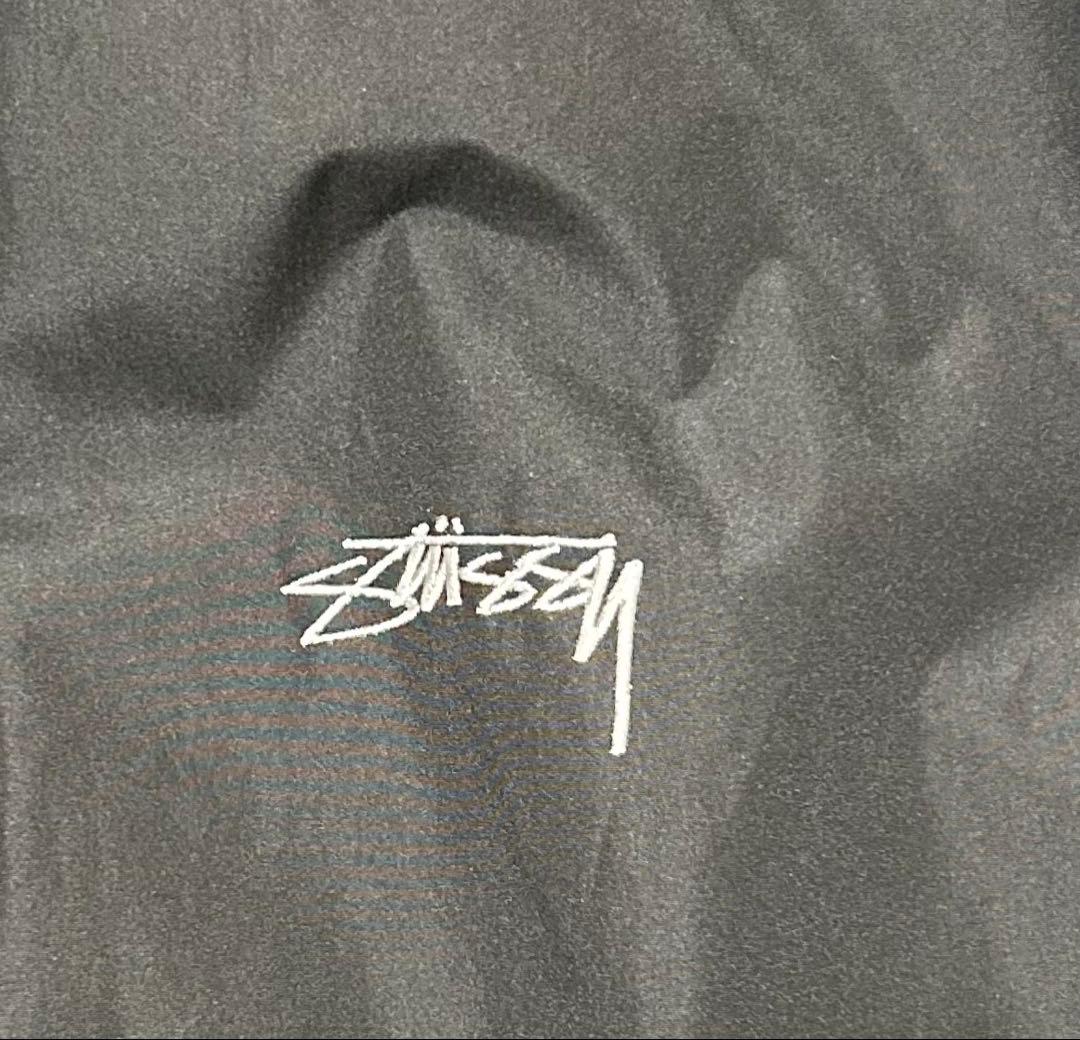 STUSSY ブラック コーチジャケット M