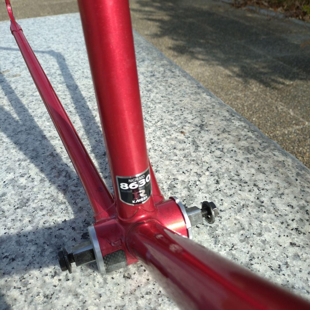 大きめ！Panasonic 競輪　NJS認定 フレーム レッド