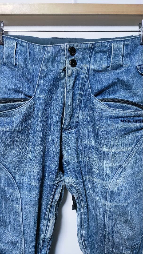 【ボルコム VOLCOM】スノーボードウェア デニム メンズ 良品