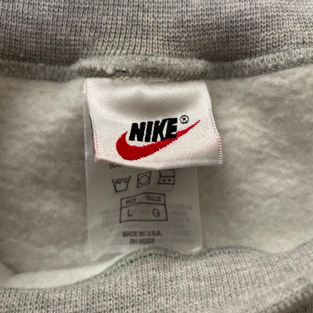 USA製90s 銀タグ デッドストック サイズLナイキ スウェット トレーナー