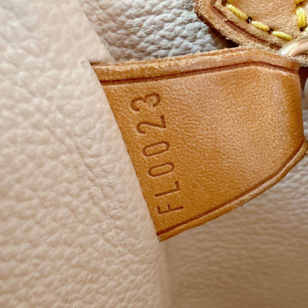 ベタなし　ルイヴィトン　モノグラム　プチバケット　ハンドバッグ