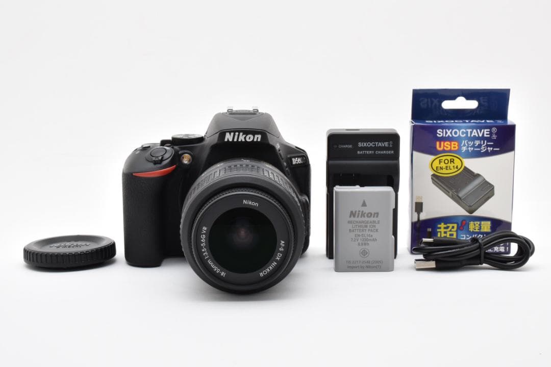 ショット数6976枚■美品■Nikon D5600 レンズキット