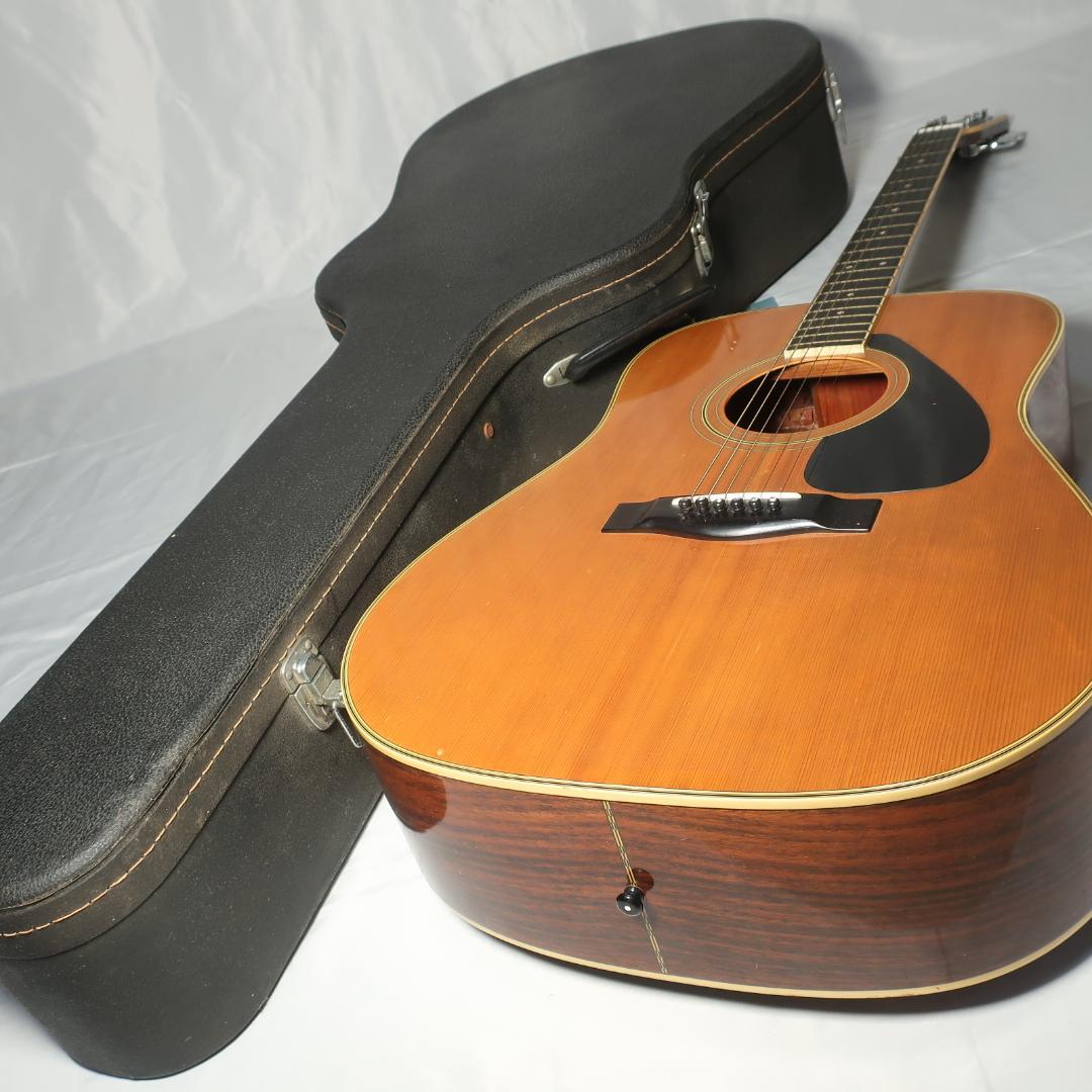 YAMAHA FG-301B ギター ハードケース付 シェルロゴ 装飾ピン