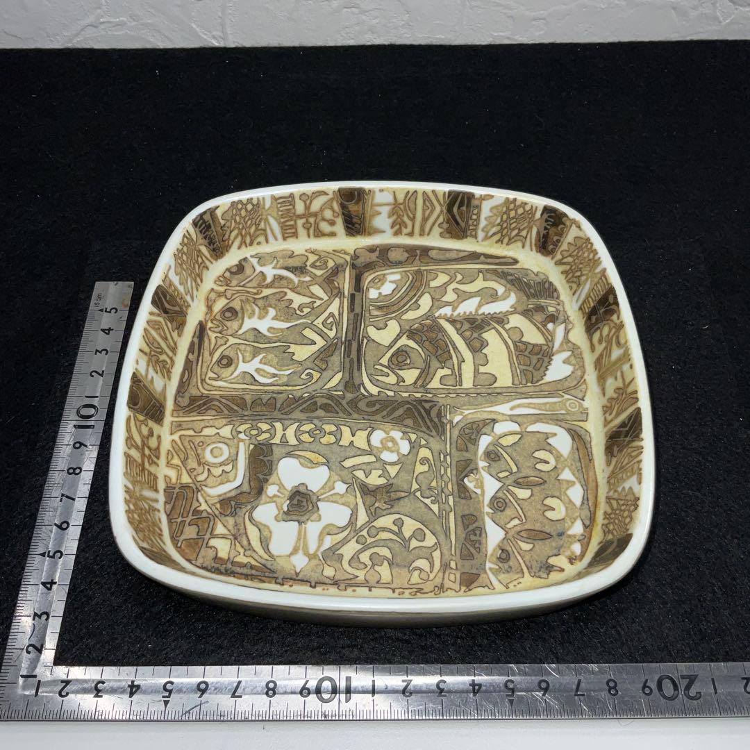 ロイヤルコペンハーゲン　バッカ　角皿プレート