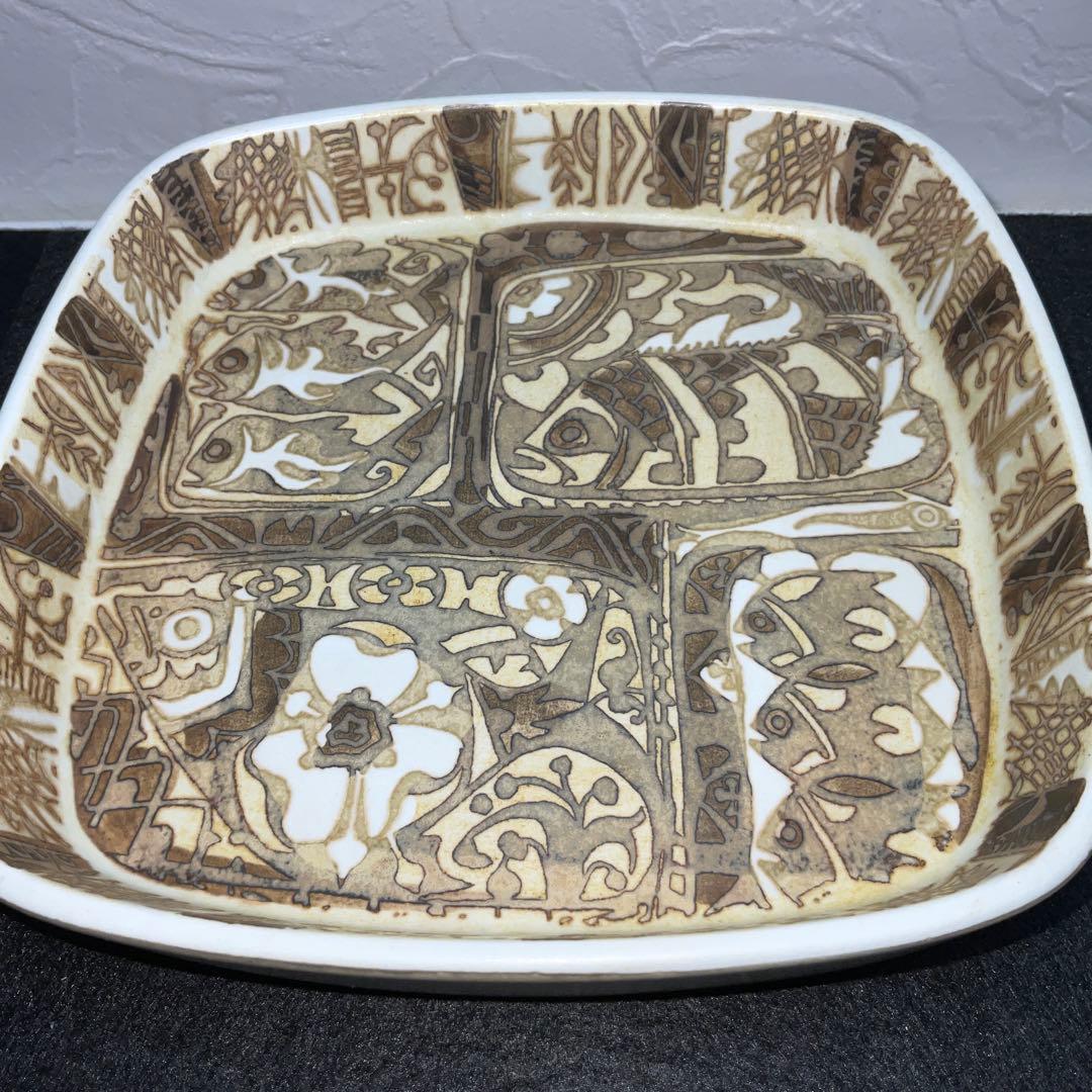 ロイヤルコペンハーゲン　バッカ　角皿プレート