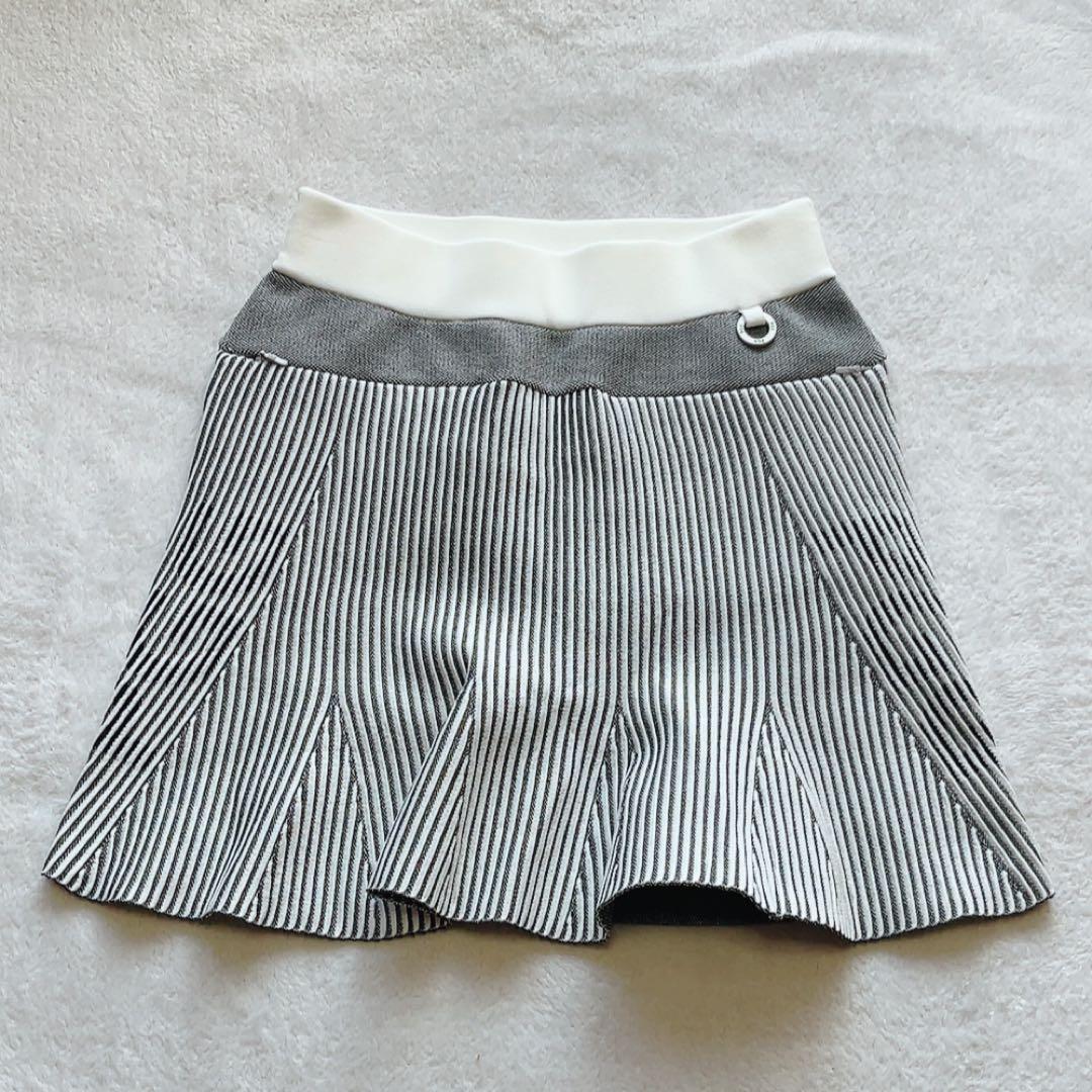 美品　PGG　パーリーゲイツ　近年　セットアップ　ジャケット　ストライプ