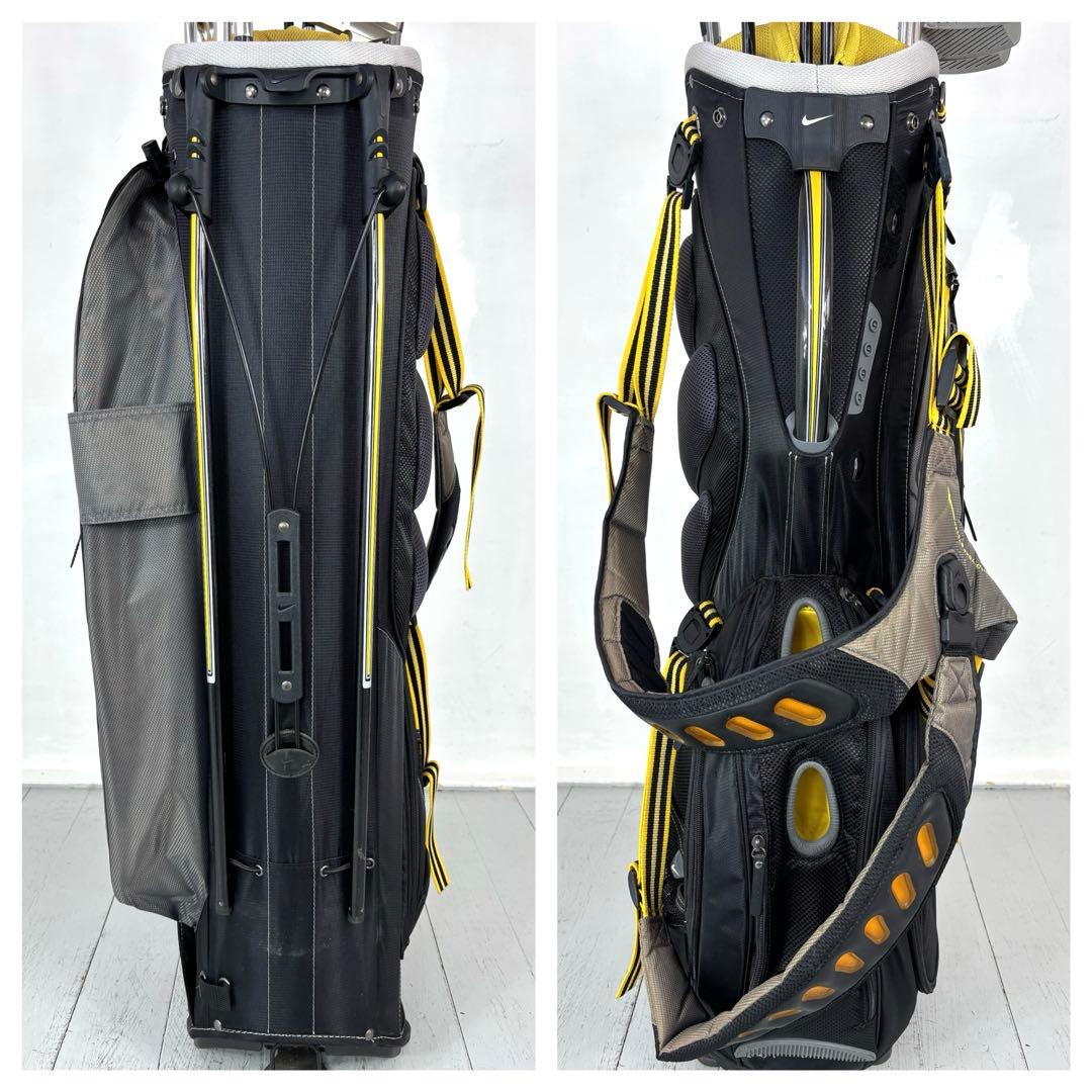 本格派 メンズゴルフクラブ 13本 フルセット NIKE キャディーバック 豪華