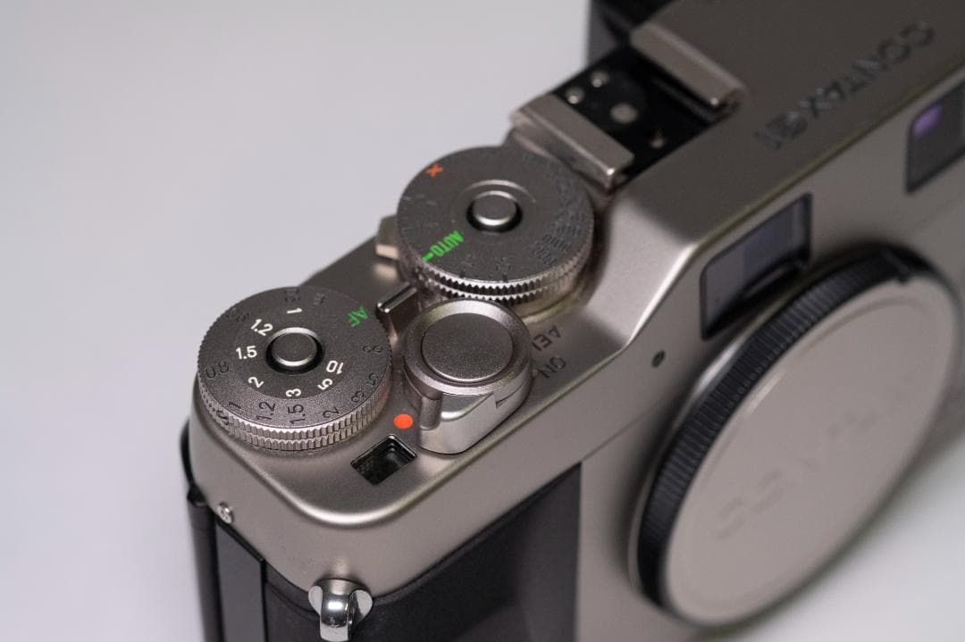 フィルムカメラ Contax G1 - Silver Label