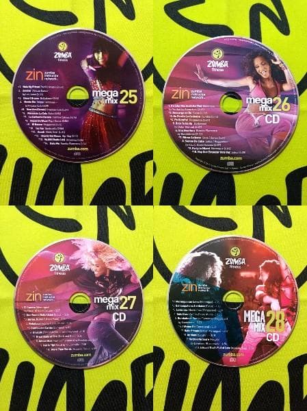ZUMBA　ズンバ　MEGAMIX21～MEGAMIX50　CD　30枚セット