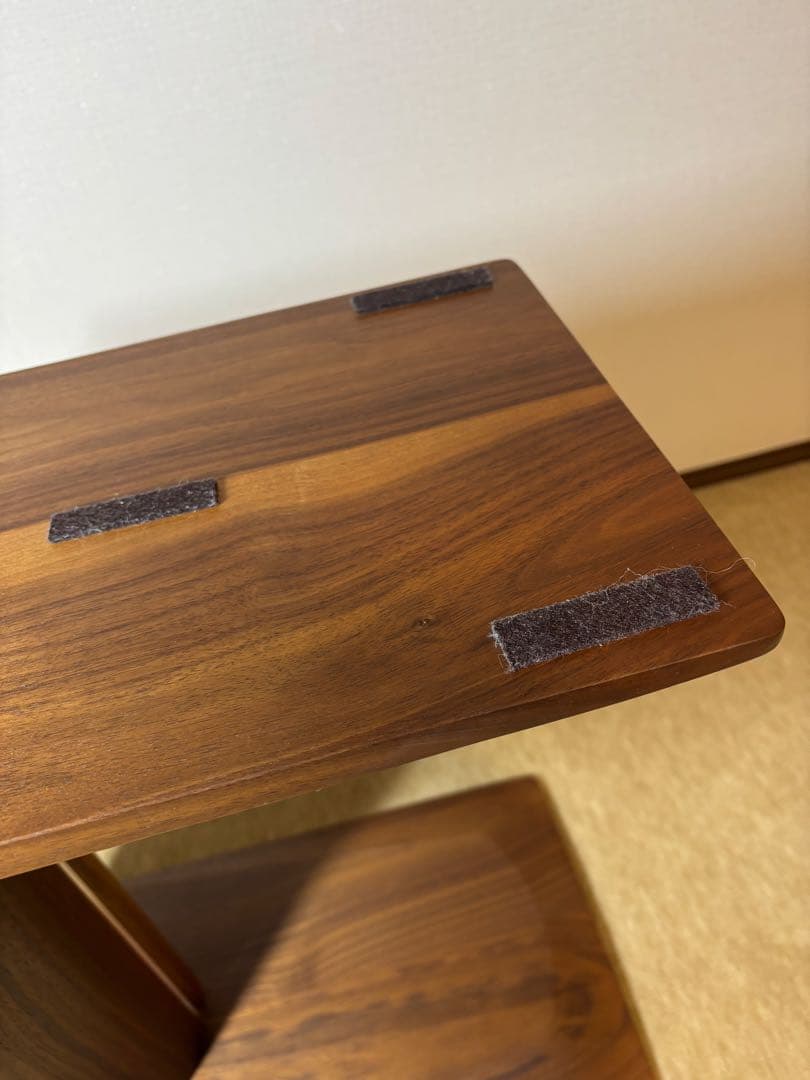 ナガインテリア　サイドテーブル　ウォールナット