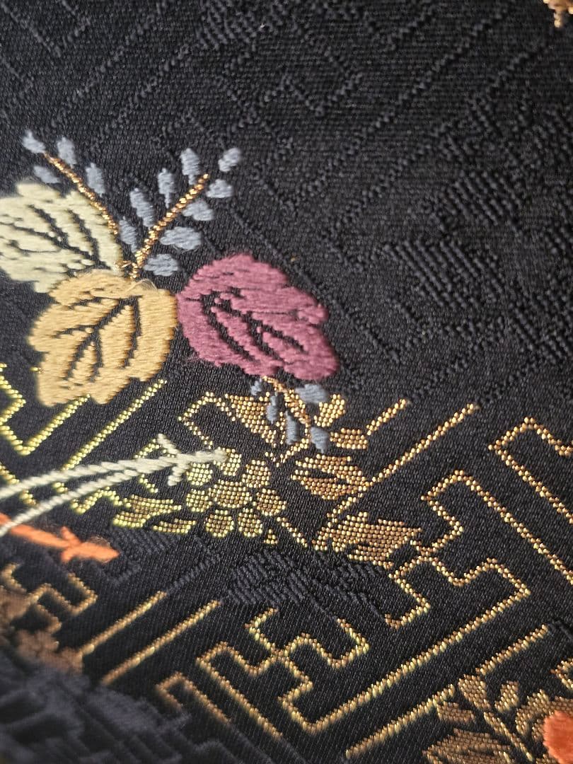 仕立て上がり　未使用品　色無地　暈し ４点フルセット　袋帯