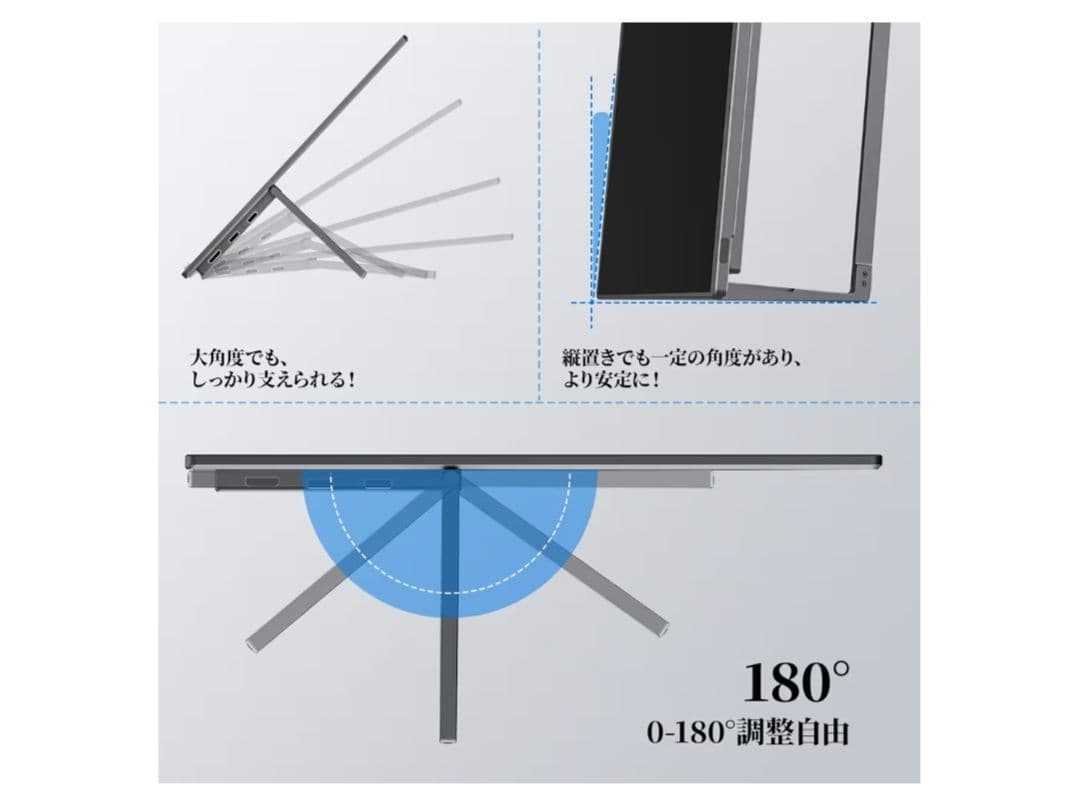 13.3インチ 有機EL 133OLED モバイルモニター cocoper
