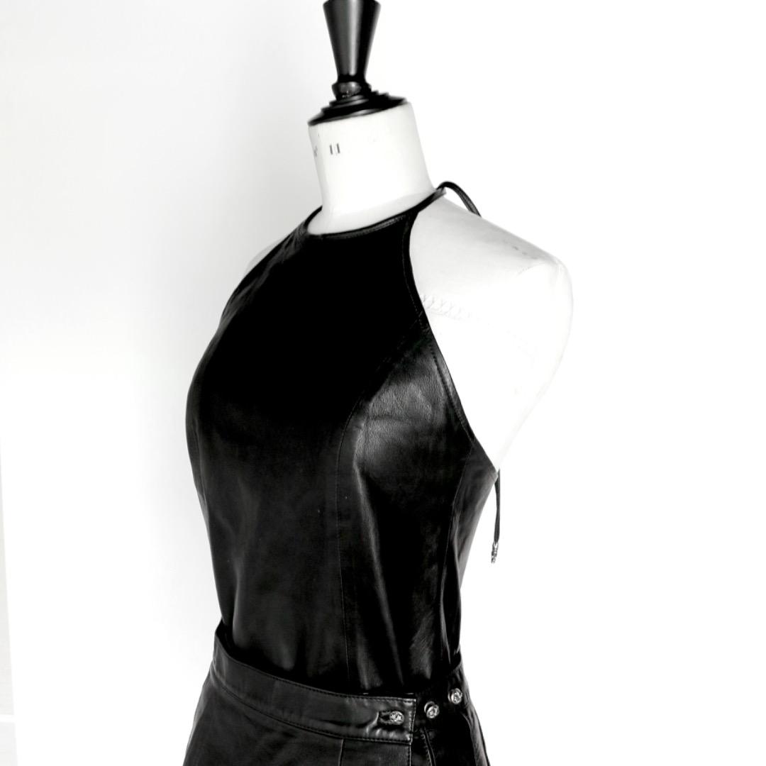 CHROME HEARTS クロムハーツ スクロール チップ ホルター トップ