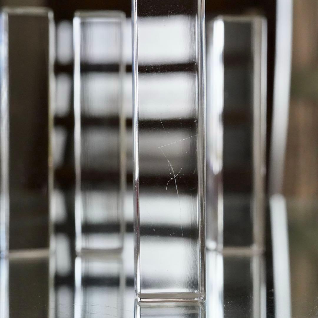 美品★オールドバカラBACCARATカトラリーレスト★箸置き 12本★クリスタル