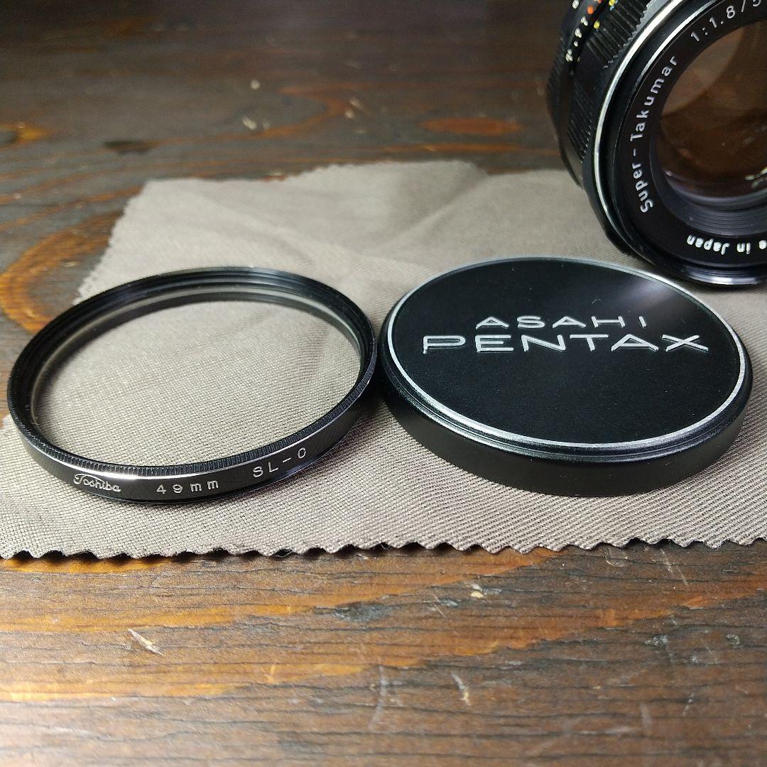 美品　実写確認済 Super-Takumar 1:1.8/55 レンズ