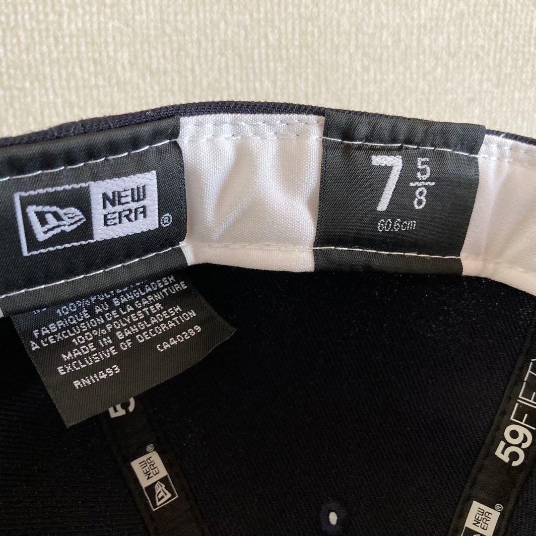 【海外限定】ニューエラ 59FIFTY オークランドアスレチックス ネイビー