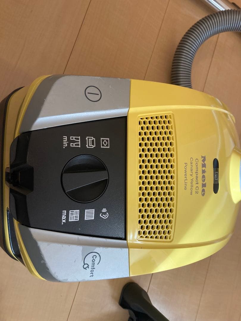 【中古】Miele Compact C2 掃除機 本体 カナリアイエロー