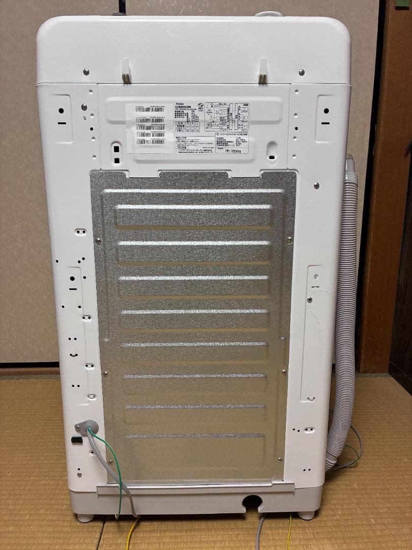 Haier 全自動洗濯機 ホワイト JW-U60HK 6kg 引き取り限定