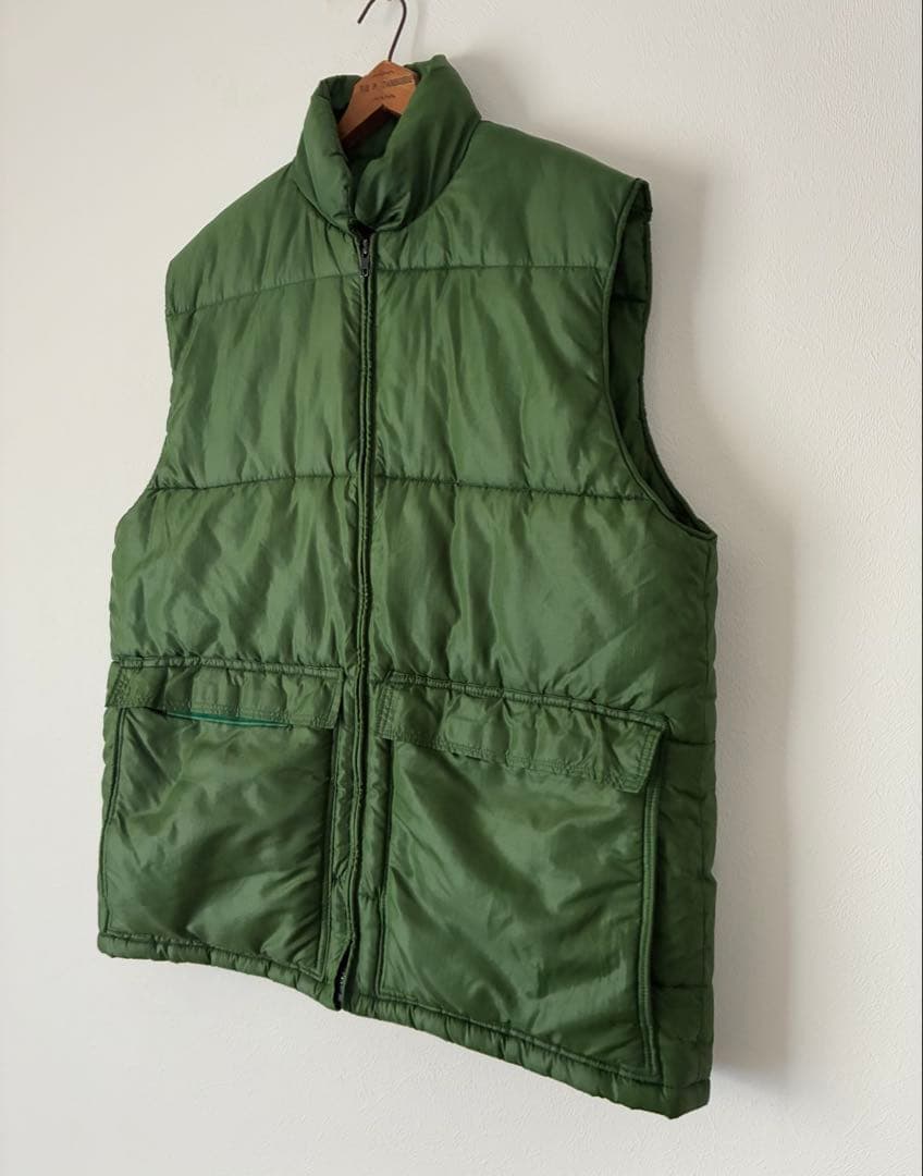 70's 80's Frostline kit ダウンベスト　リップストップ