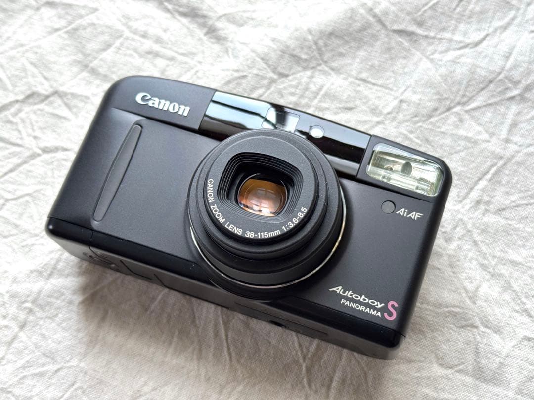 ⌘実写確認済み、電池付き！ Canon Autoboy S⌘