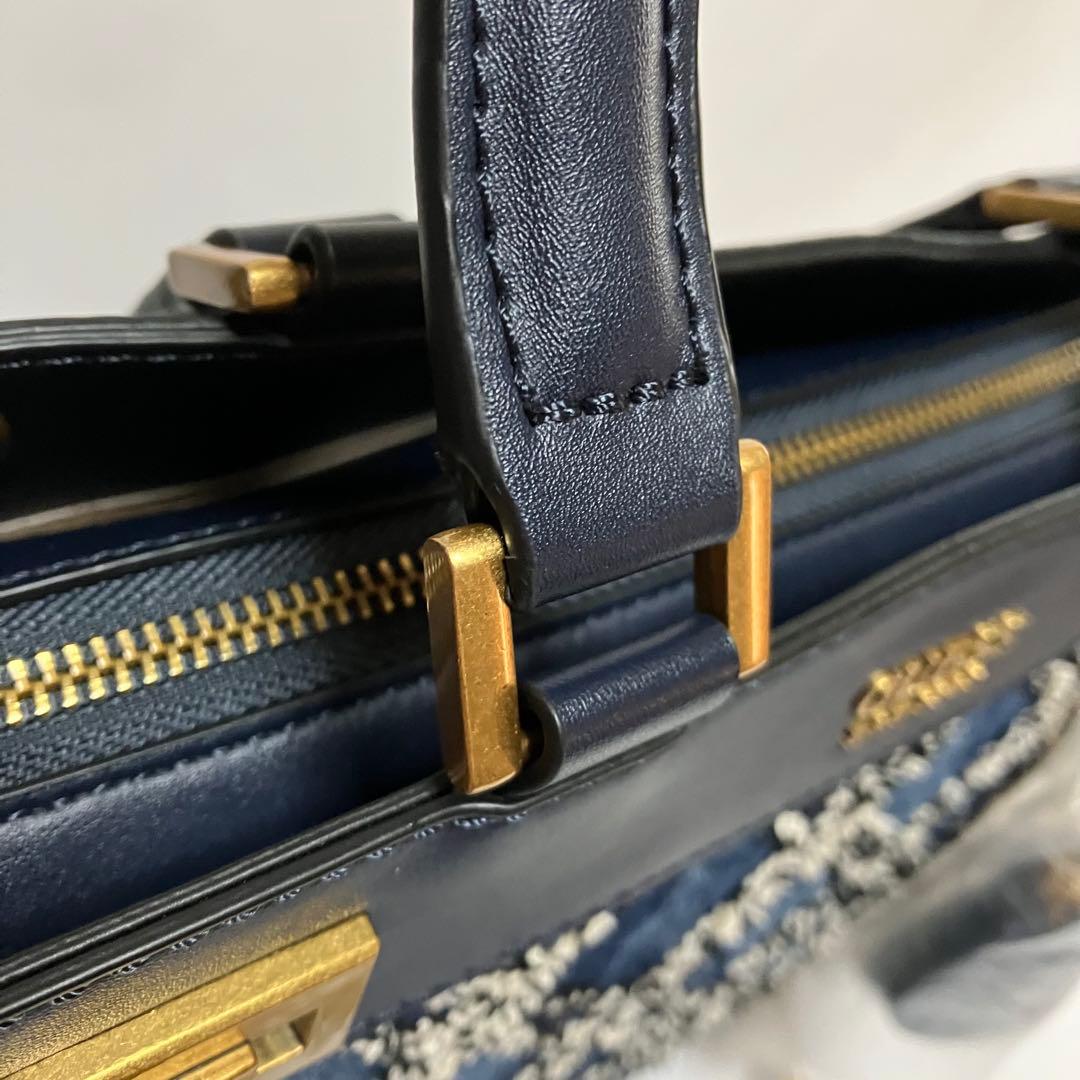 【未使用】ゲス GUESS デニム　ショルダーバッグ ハンドバッグ　2way