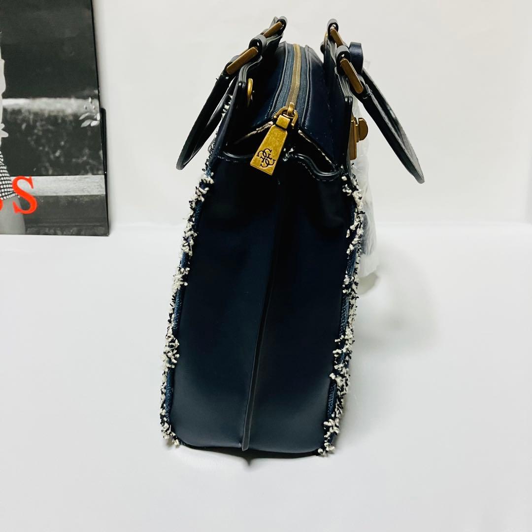 【未使用】ゲス GUESS デニム　ショルダーバッグ ハンドバッグ　2way
