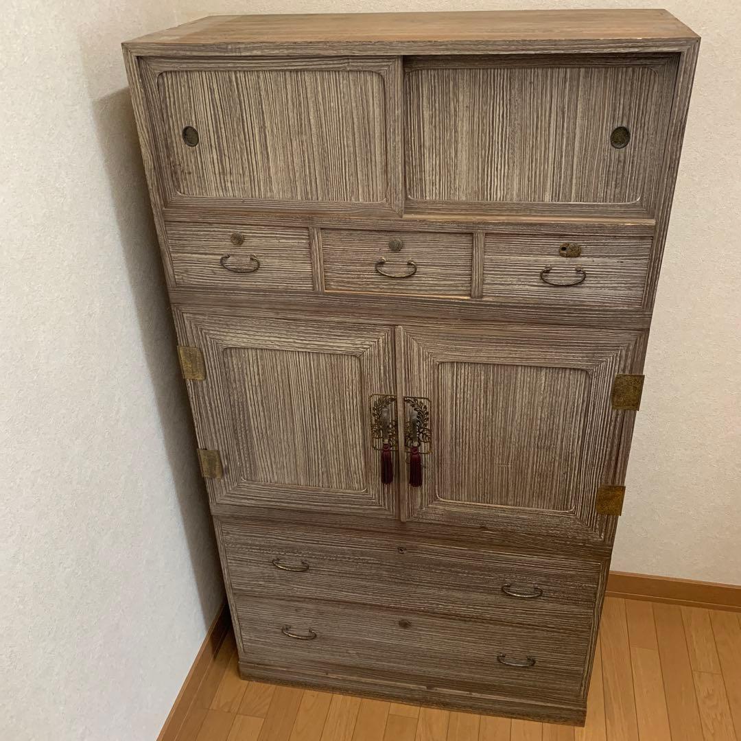 昭和レトロ　木製タンス