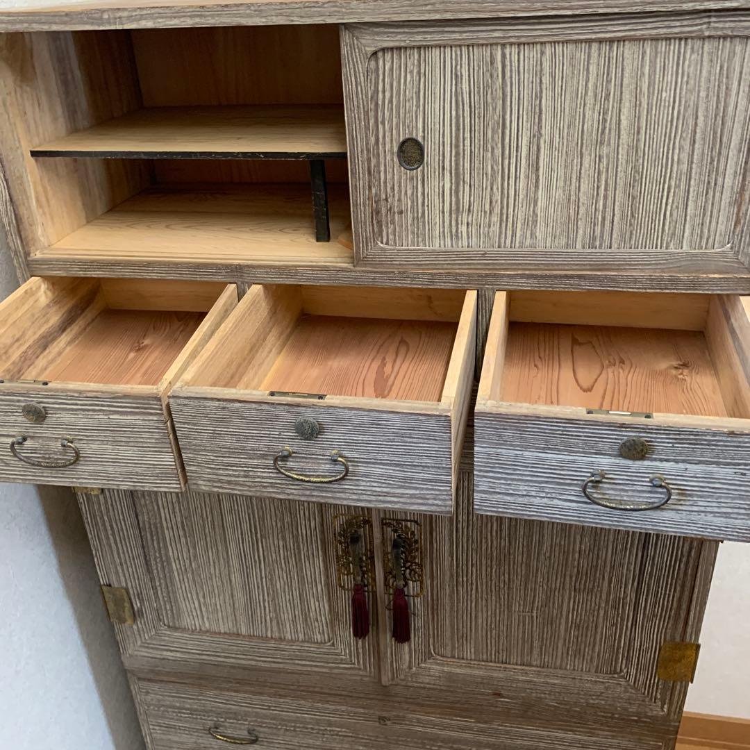 昭和レトロ　木製タンス