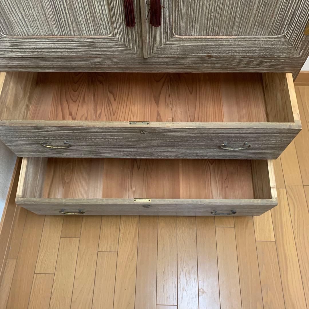 昭和レトロ　木製タンス