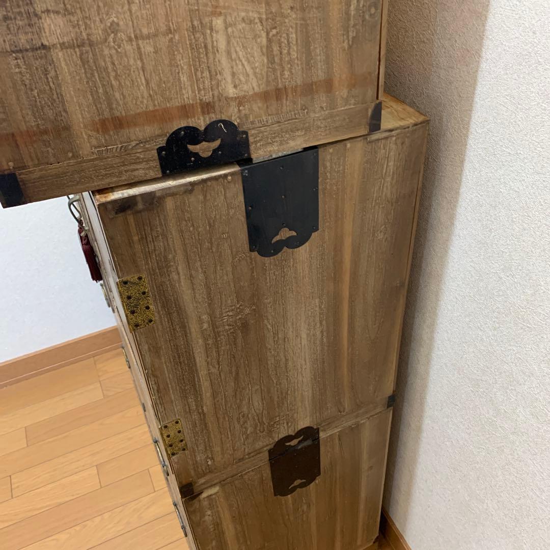 昭和レトロ　木製タンス