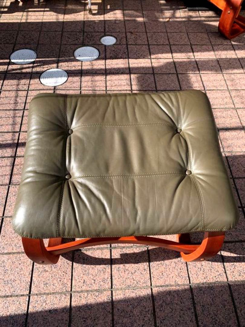 1970年代　ネロクラーケン　ヴィンテージアームチェア・オットマン